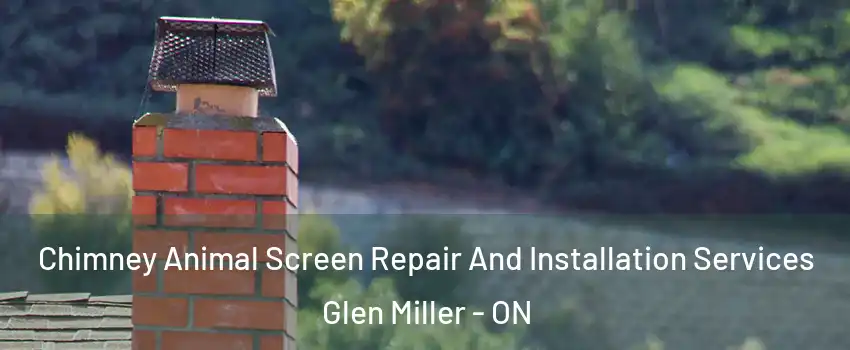  Chimney Animal Screen Repair And Installation Services Glen Miller - ON