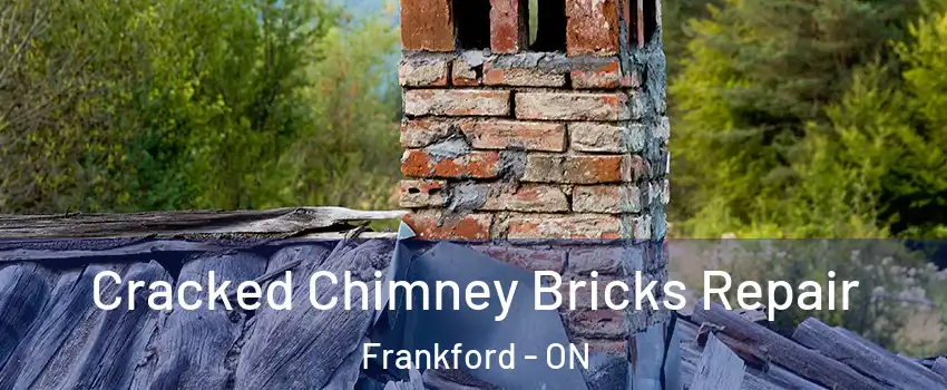  Cracked Chimney Bricks Repair Frankford - ON