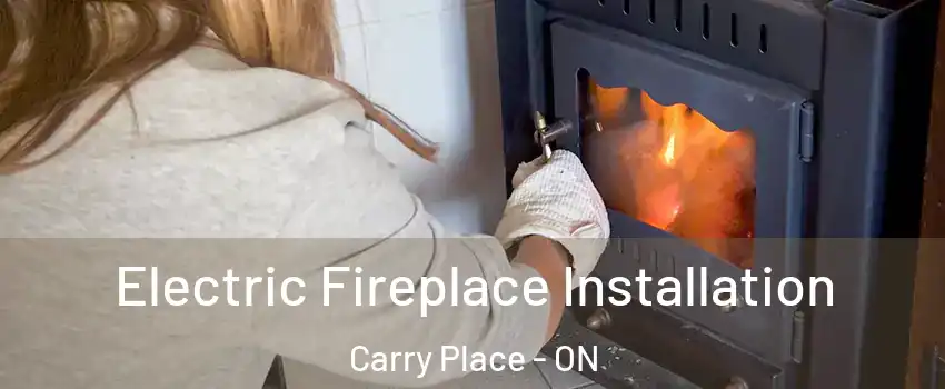  Electric Fireplace Installation Carry Place - ON