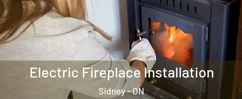 Electric Fireplace Installation Sidney - ON