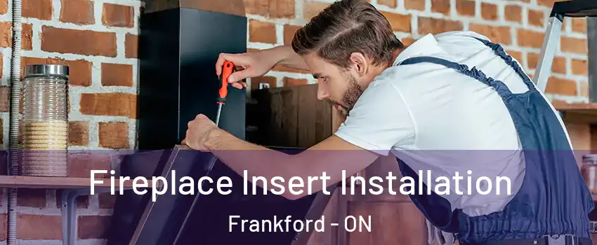  Fireplace Insert Installation Frankford - ON
