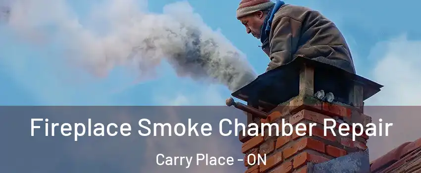 Fireplace Smoke Chamber Repair Carry Place - ON