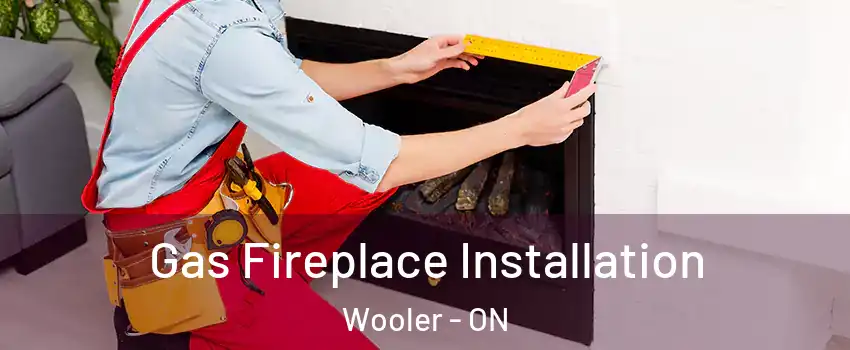  Gas Fireplace Installation Wooler - ON