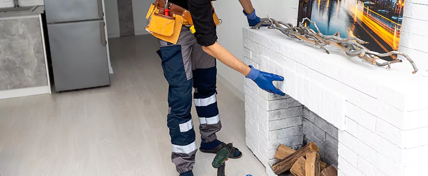 Outdoor Fireplace Restoration in Quinte West, Ontario