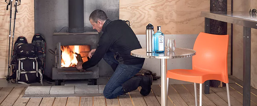 Open Hearth Wood Fireplace Installation in Quinte West, ON