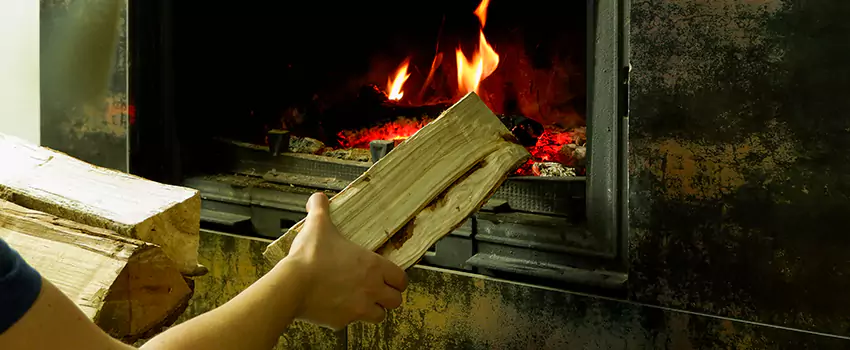 Wood Stove Heat Resistant Wall Repair in Quinte West, Ontario