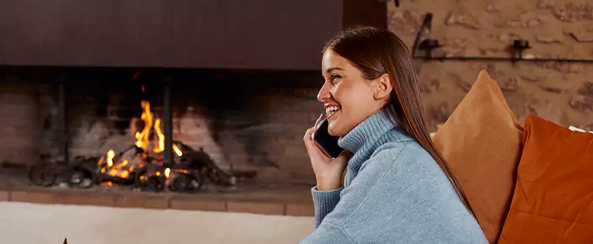 Dimplex Built-In Electric Fireplace Installation in Mount Pelion, ON