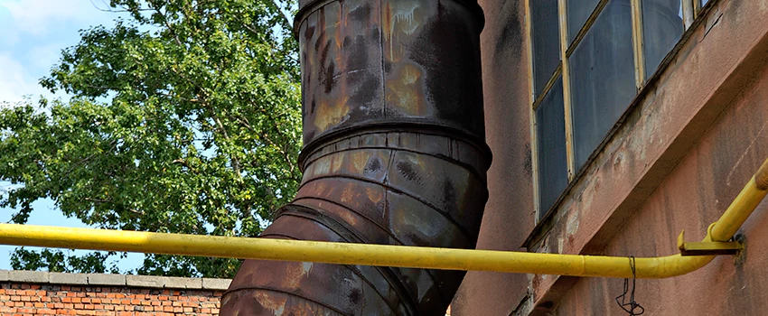 Lightning Protection Installation System for Industrial Chimneys in Quinte West, Ontario