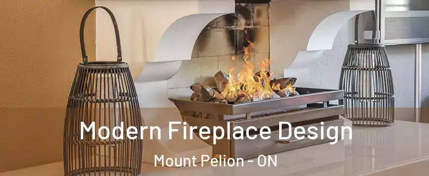  Modern Fireplace Design Mount Pelion - ON