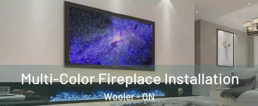  Multi-Color Fireplace Installation Wooler - ON