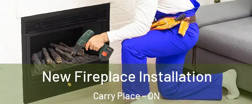  New Fireplace Installation Carry Place - ON