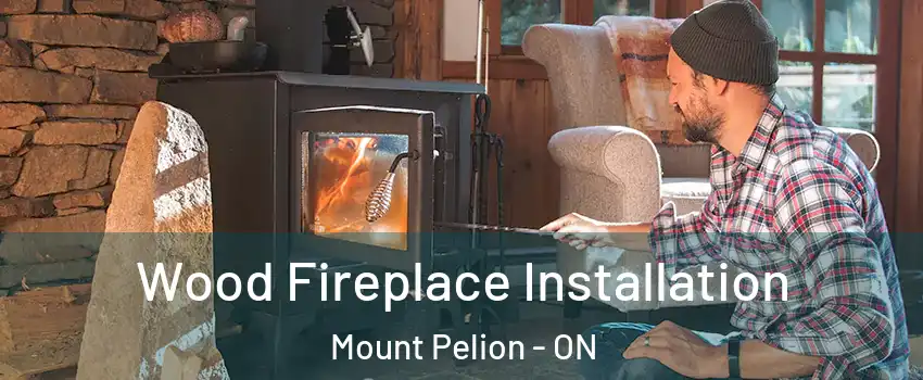  Wood Fireplace Installation Mount Pelion - ON